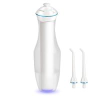 💦 upgraded cordless water flosser by tovendor - portable electric dental flosser (280ml, ipx7 waterproof) with 2 tips logo