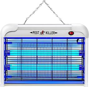 img 4 attached to 🪰 Powerful Electric Pest Repeller: Effective Bug Control Indoor Device with 2800 Volt UV Lamp for Eliminating Mosquitoes, Flies, and Insects - Fly Killer, Repellent, Traps, Insect Catcher, and Zap