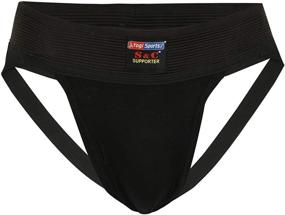 img 4 attached to JockStrap Athletic Cotton Supporter Pocket