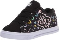 dc girls chelsea skate splatter logo