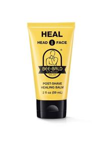 img 4 attached to 🐝 Bee Bald HEAL - Post-Shave Healing Balm for Calming & Soothing Damaged Skin, Treating Bumps, Redness, Razor Burn & Other Shaving Irritations.