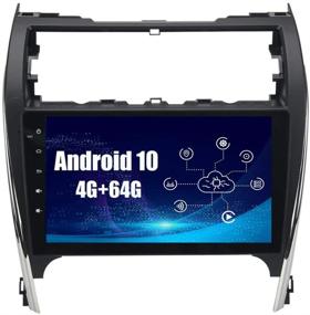 img 4 attached to SYGAV Android 10 Car Radio For 2012-2014 Toyota Camry Stereo Built In Carplay Android Auto DSP GPS Navigation HD 1280X720 Touch Screen Head Unit