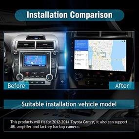img 3 attached to SYGAV Android 10 Car Radio For 2012-2014 Toyota Camry Stereo Built In Carplay Android Auto DSP GPS Navigation HD 1280X720 Touch Screen Head Unit