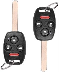 img 4 attached to 🔑 BESTHA 2 Key Fob Replacement KR55WK49308 for Honda Accord 2008-2012, Pilot 2009-2015 | Keyless Entry Remote, Uncut Head Control