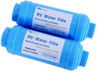 💧 enhanced h&amp;g lifestyles inline rv water filter: highly effective in reducing unpleasant taste, odors, chlorine, and sediment in drinking water logo