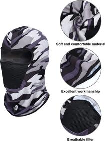 img 1 attached to 🧣 Balaclava for Men by Sumind