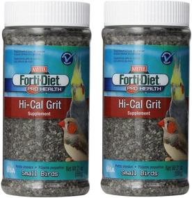 img 2 attached to 🐦 Kaytee Forti-Diet Pro Health Hi-Calcium Grit for Small Birds - 42oz Jar: Optimal Nutrition and Strong Bones for Your Feathered Companions