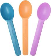 🥄 plastic spoons for weight loss from purple carrot logo