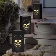 amscan boneyard luminary bags black logo