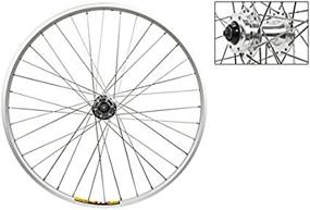 img 2 attached to 🔧 26x1.5" Front Wheel - Double Wall, Quick Release, 36H, Silver Finish - Wheel Master