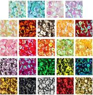 crafare sequins 12500pcs iridescent spangles logo