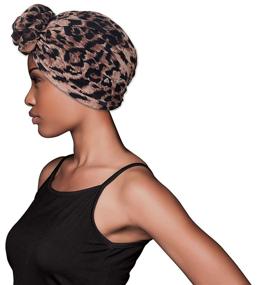 img 1 attached to 🌿 Effortless Elegance: Evolve your Style with the Top Knot Turban