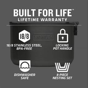 img 3 attached to 🔥 Enhance Your Outdoor Cooking Experience with the Stanley Adventure Stainless Prep Quart