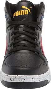 img 3 attached to PUMA Rebound Layup Sneaker Black Castlerock Men's Shoes in Fashion Sneakers