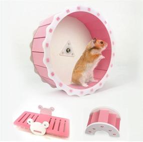 img 4 attached to Hamster Wheel Hamster Exercise Hamsters Animals Easy