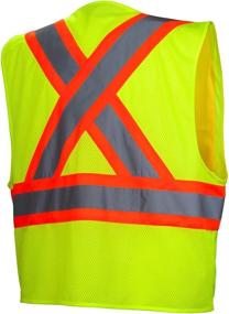 img 2 attached to Pyramex Hi Vis Vest Contrasting Reflective