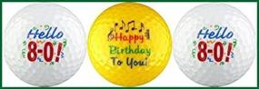 img 2 attached to Hello Eighty Birthday Golf Ball