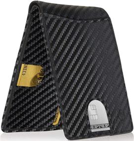 img 4 attached to Men's Slim Bifold Wallet - Stylish Accessories for Wallets, Card Holders & Currency Organizers