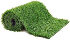 img 1 attached to Juvale 24-inch Synthetic Grass Runner