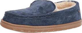 img 1 attached to Lamo Mens Harrison Moc Navy Men's Shoes