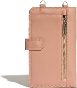 img 3 attached to Versatile Pixie Mood Rae: Eco-Friendly Vegan Leather Crossbody Phone Wallet