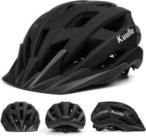 img 3 attached to Premium Adult Bike Helmet: Adjustable Lightweight Cycling Helmet with Replacement Pads for Women and Men Over 14 Years Old