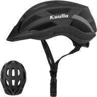 premium adult bike helmet: adjustable lightweight cycling helmet with replacement pads for women and men over 14 years old logo