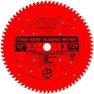 🔪 enhanced freud 12&#34; x 72t thin kerf sliding compound miter saw blade (lu91r012) - elevating performance and precision логотип