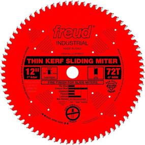 img 1 attached to 🔪 Enhanced Freud 12&#34; x 72T Thin Kerf Sliding Compound Miter Saw Blade (LU91R012) - Elevating Performance and Precision