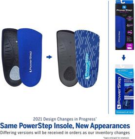 img 3 attached to 👣 Powerstep SlimTech Pinnacle 3/4 Inserts for Men and Women - Neutral Arch Support, Plantar Fasciitis & Achilles Tendonitis Relief, Low Profile Design