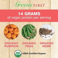 greens first® dream protein plant logo