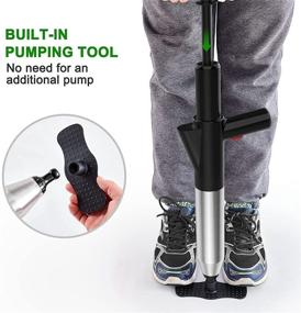 img 1 attached to 🚽 WUOAUM Toilet Plunger, Air Drain Blaster Kit, Clog Remover with 4 Replaceable Heads &amp; Visual Barometer, High Pressure Air Toilet Unclogger Plumbing Tools - Ideal for Clearing Clogged Toilets, Sinks, and Sewer Pipes