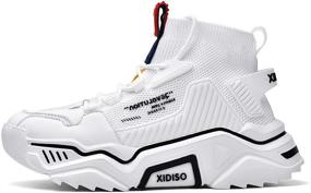 img 3 attached to 👟 XIDISO Breathable Lightweight Men's Sneakers - Walking Shoes