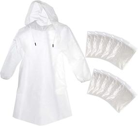img 4 attached to Kellyer Disposable Emergency Transparent Raincoat Safety & Security for Emergency Kits & Supplies