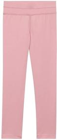 img 3 attached to 👧 Girls' 4-Pack Leggings Set with Wide Waistband - Perfect for Exercise and Sports