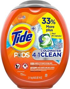 img 4 attached to Tide Coldwater Liquid Laundry Detergent