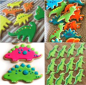 img 3 attached to Bonropin Формочки для печенья с динозаврами Tyrannosaurus