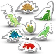 bonropin формочки для печенья с динозаврами tyrannosaurus логотип