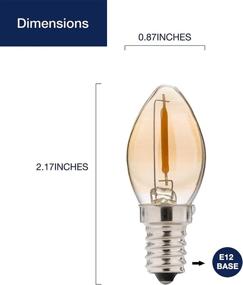 img 2 attached to 💡 Dimmable Candelabra Finishing - FLSNT Equivalence