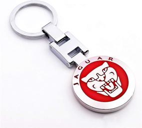 img 1 attached to Chromed Pattern Accessories Keychain Decoration Interior Accessories