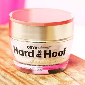img 1 attached to Coconut Scented Hard As Hoof Nail Strengthener Cream for Stronger Nails, Nail Growth & Conditioning Cuticle Cream | Prevents Splits, Chips, Cracks & Strengthens Nails | 1 oz
