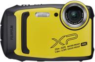 fujifilm finepix xp140 waterproof digital camera with 16gb sd card - yellow: enhance your photography experience logo