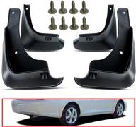 🚗 автошинары a-premium splash guards для toyota camry 2002-2006 - набор из 4 штук для передних и задних колес логотип