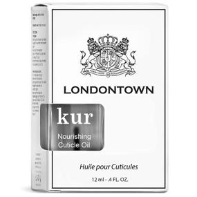 img 2 attached to 💅 LONDONTOWN kur Nourishing Cuticle Oil - Restore and Protect for Healthy Nails, 0.4 Fl Oz