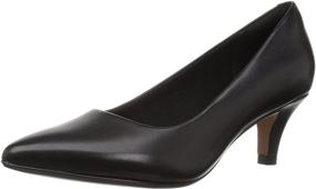 img 4 attached to CLARKS Linvale Jerica Women's Black Shoes and Pumps