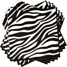 img 1 attached to 🦓 Jungle Safari Zoo Animal Print Party Supplies Bundle - 30 9" Paper Plates, 30 7" Plates, 30 9 Oz Cups, and 60 Lunch Napkins- Perfect for Leopard, Tiger, Giraffe, Zebra Forest Animals Themed Baby Shower, Birthday, and Decoration Events