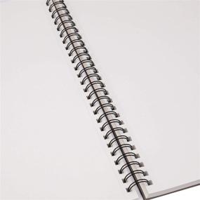 img 2 attached to 📝 Amazon Basics Sketch Pad, 11"x14", 60 lb. / 90 gsm, 100 Sheets, White, 2 Pack: Affordable and High-Quality Sketching Paper