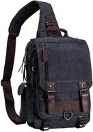 mygreen canvas crossbody daypack: the ultimate backpack for casual day adventures логотип