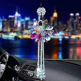 img 1 attached to Ornaments Pendant Accessories Crystal Colorful
