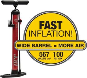 img 2 attached to 🚲 Bell Air High Volume Bike Pump